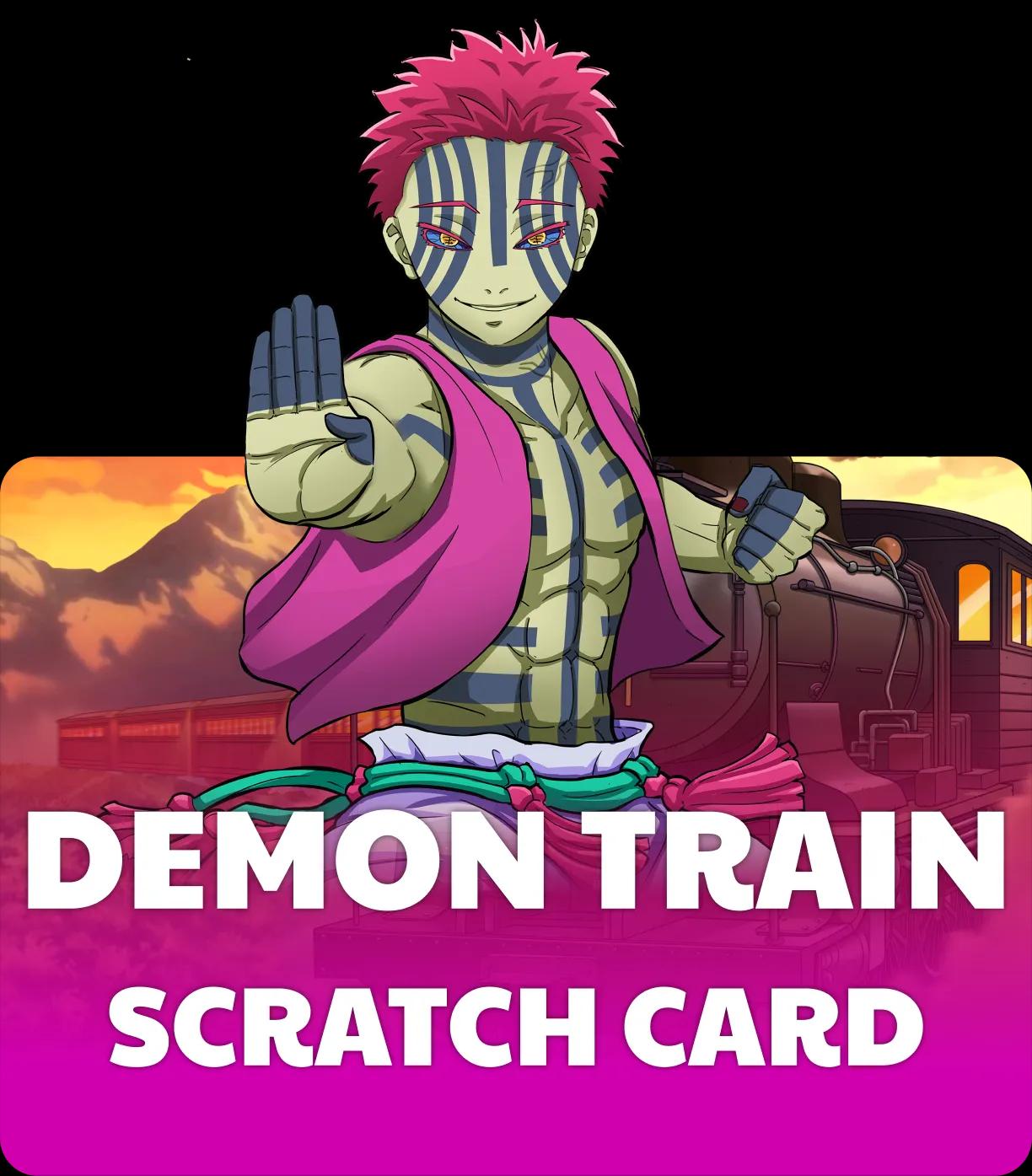 Demon Train Scratch Card