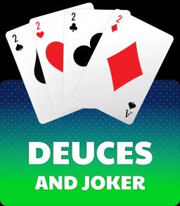 Deuces and Joker Video Poker