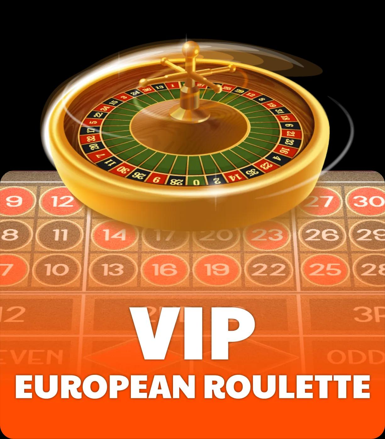 VIP European Roulette